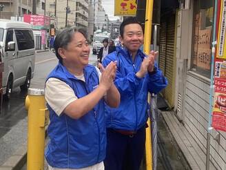 『エンドポリオ』と『毎月1日はクリーンデー』のPR看板を再設置(吹田西RC)