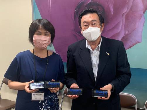 大阪府茨木保健所へ携帯電話貸与(茨木RC)