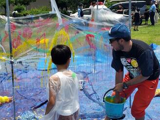 第1回東大阪三世代ふれあい祭り(東大阪中央RC)