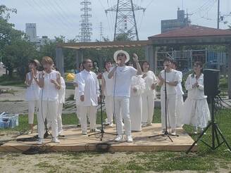 第1回東大阪三世代ふれあい祭り(東大阪中央RC)