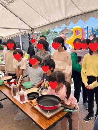 児童養護施設 大和育成園でのオムライス調理体験教室